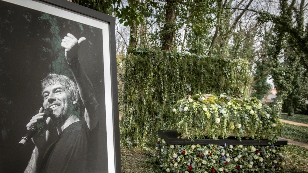 Miesto posledného odpočinku Petra Kellnera.