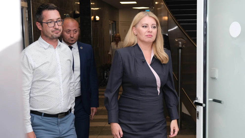 Zuzana Čaputová v Televíznych novinách.