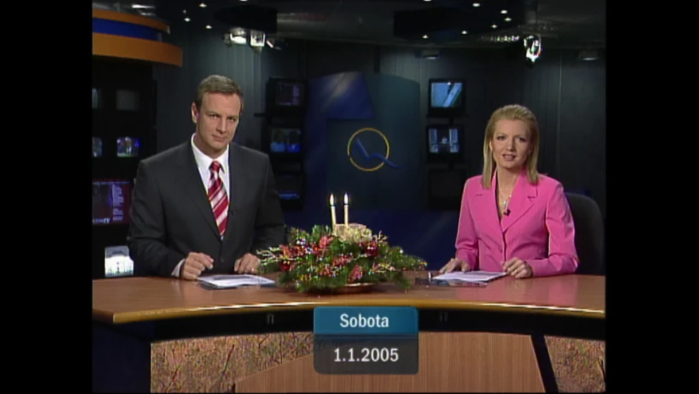 Televízne noviny – 1. január 2005