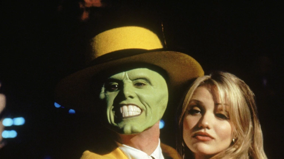 Jim Carrey vo filme Maska.
