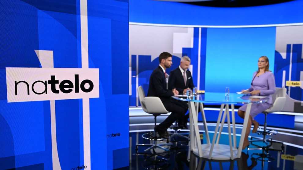 Hosťami relácie Na telo boli Tibor Gašpar a Michal Šimečka