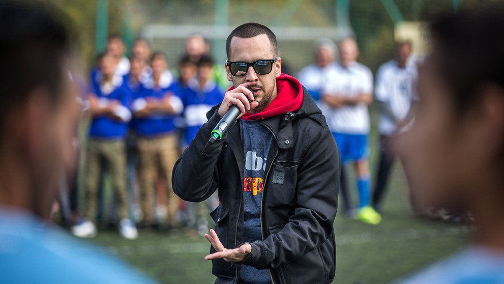 Turnaj otvoril raper Strapo