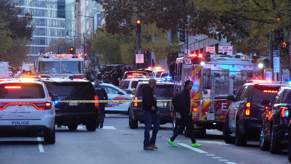 Streľba neďaleko Bieleho domu.