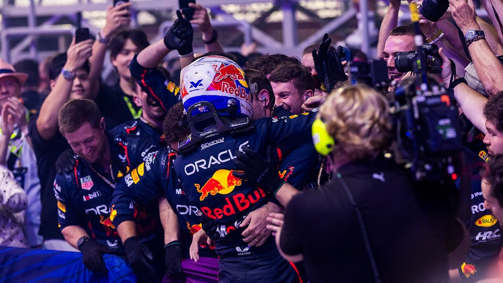 V Katare oslavoval Red Bull.