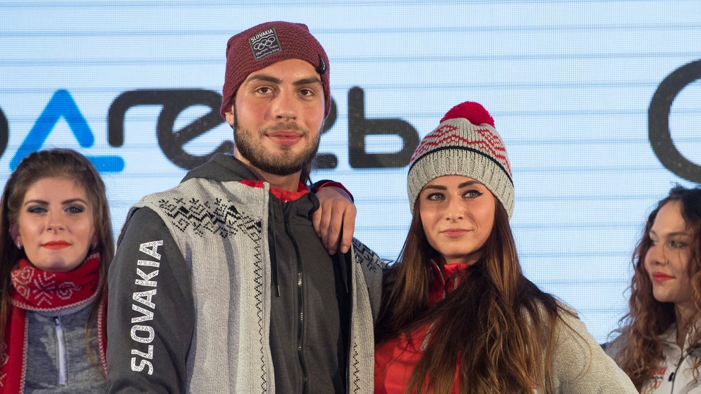 Prezentácia oficiálneho oblečenia slovenskej výpravy na ZOH 2018 v Pjongčangu. 