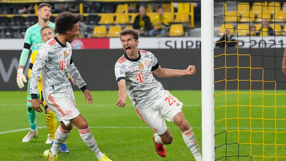 Útočník Bayernu Thomas Müller.