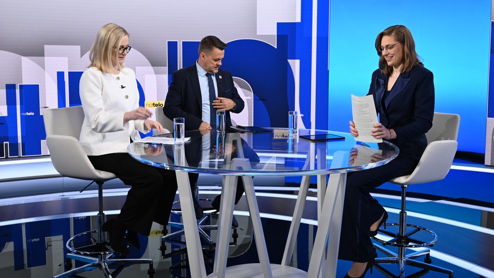 Hosťami relácie Na telo boli Samuel Migaľ a Vladimíra Marcinková