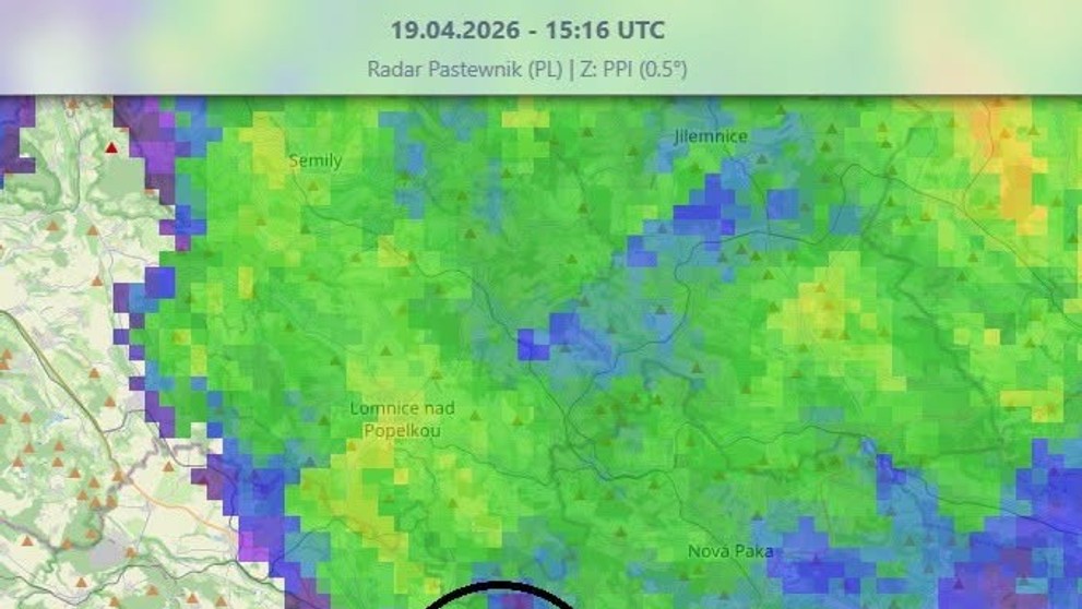 Prvé zdokumentované tornádo v Česku za rok 2026