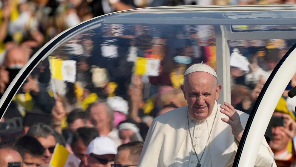 Pápež František na Slovensku