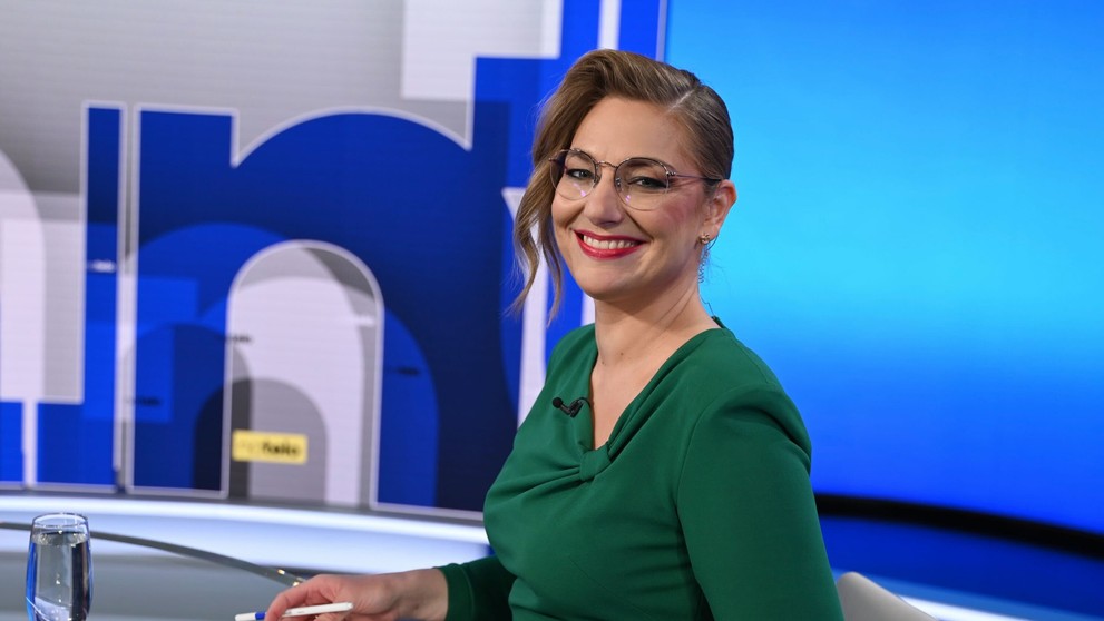 Moderátorka relácie Na telo Karolína Lacová