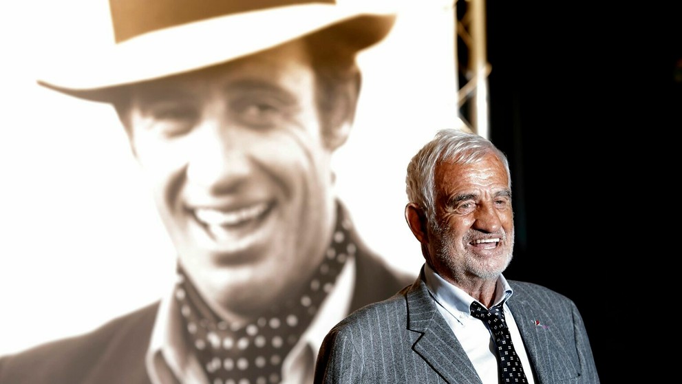 Jean-Paul Belmondo na snímke z októbra 2013
