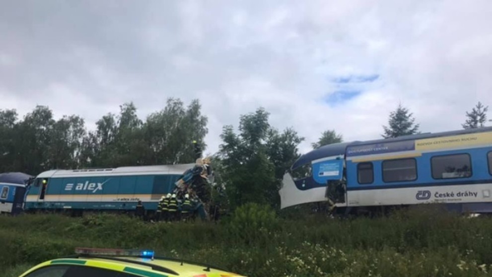 Záber z miesta nešťastia.