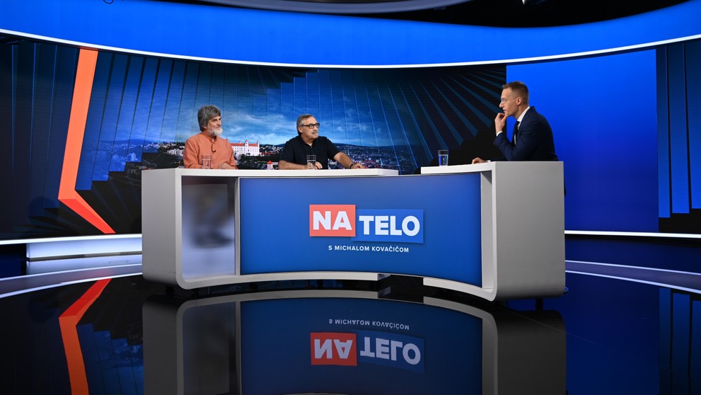 Na telo s Danielom Pastirčákom a Antonom Heretikom.