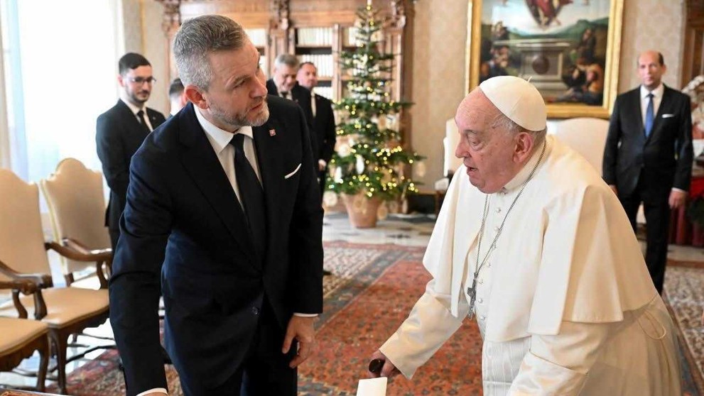Prezident sa rozpráva s pápežom
