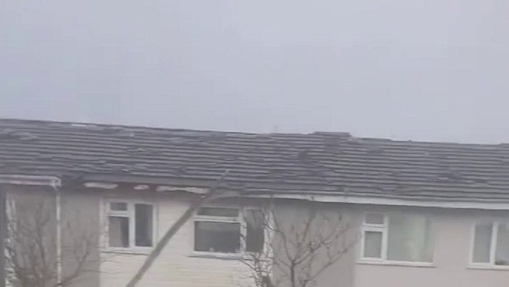 Tornádo v Quintrell Downs.