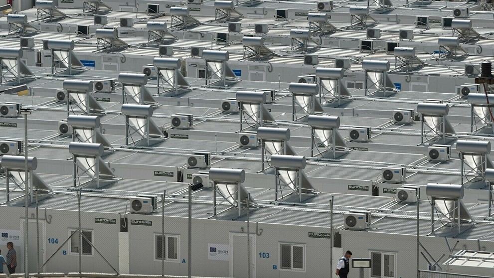 Nový uzavretý tábor v Grécku