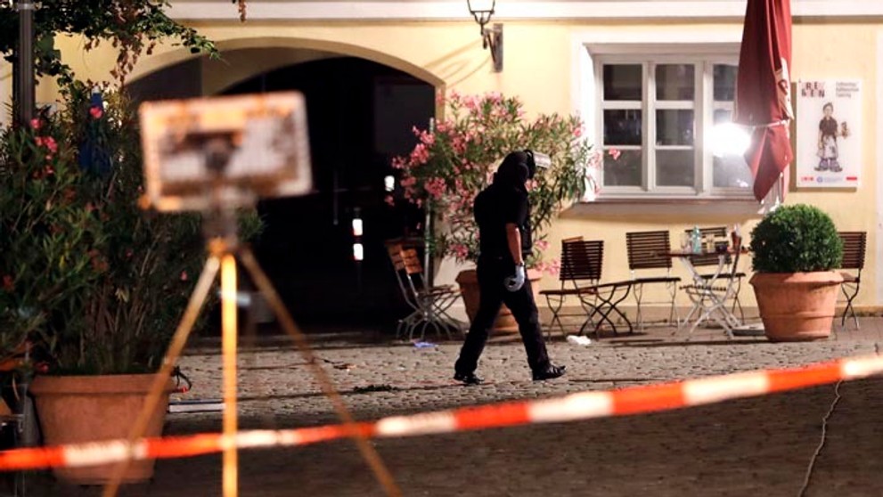 Na hudobnom festivale v Ansbachu vybuchla nálož.