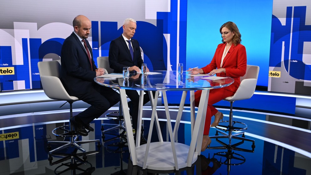 Hosťami relácie Na telo boli Ján Ferenčák a Martin Dubéci