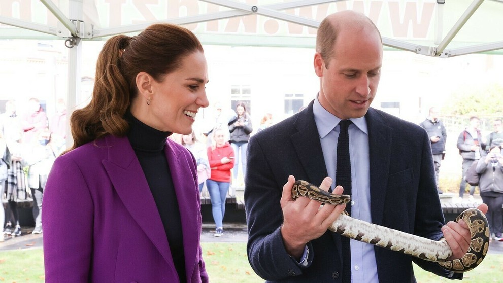 Kráľovský pár na univerzite Ulster