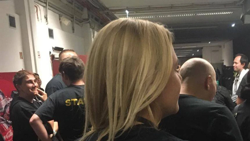 Ministerka vnútra Denisa Saková na koncerte skupiny Kiss vo Viedni.