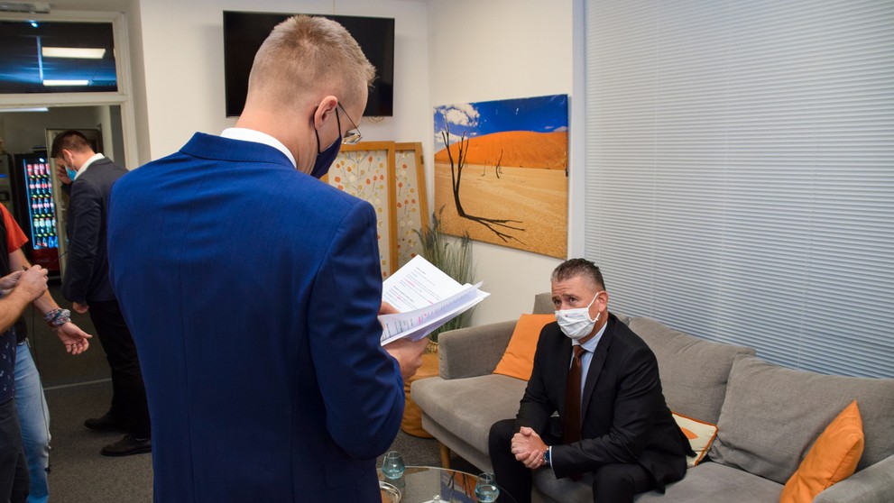 Roman Mikulec pred nakrúcaním.