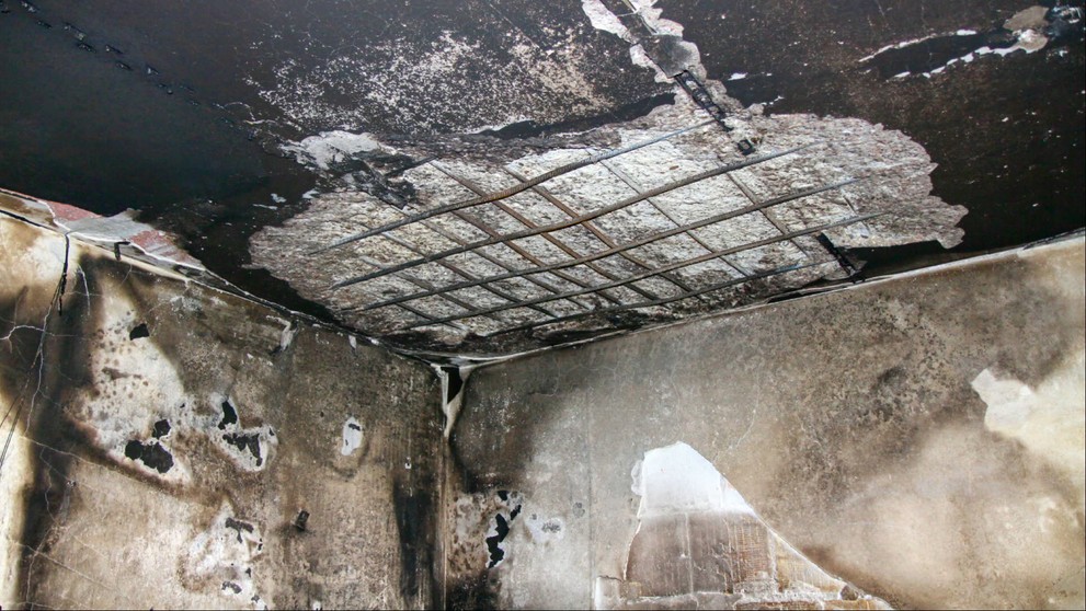 Požiar bytu v Ružinove