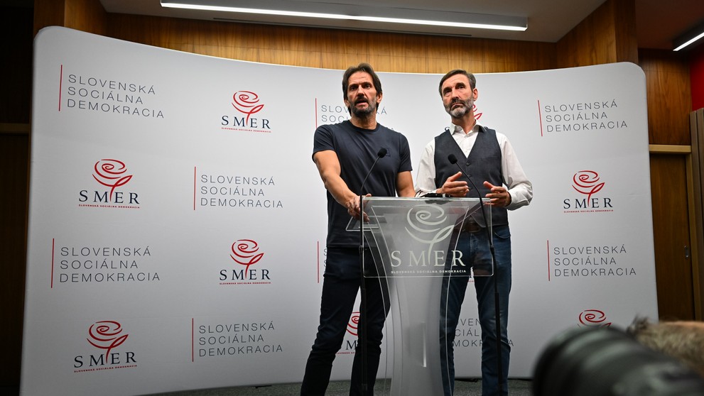 Robert Kaliňák a Juraj Blanár