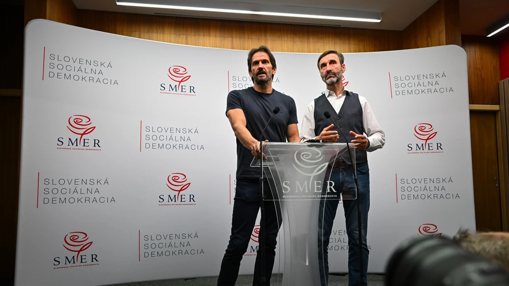 Robert Kaliňák a Juraj Blanár