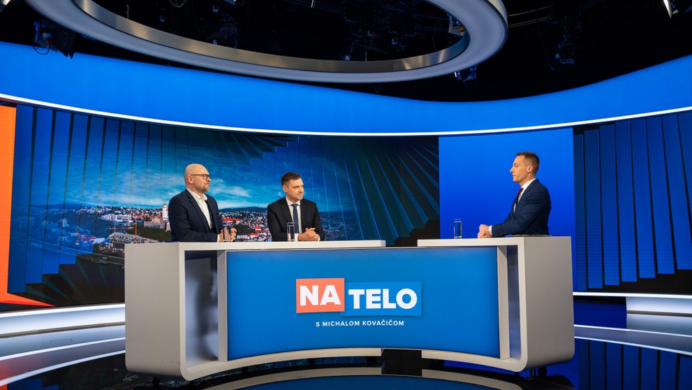 Richard Sulík a Tomáš Taraba v relácii Na telo