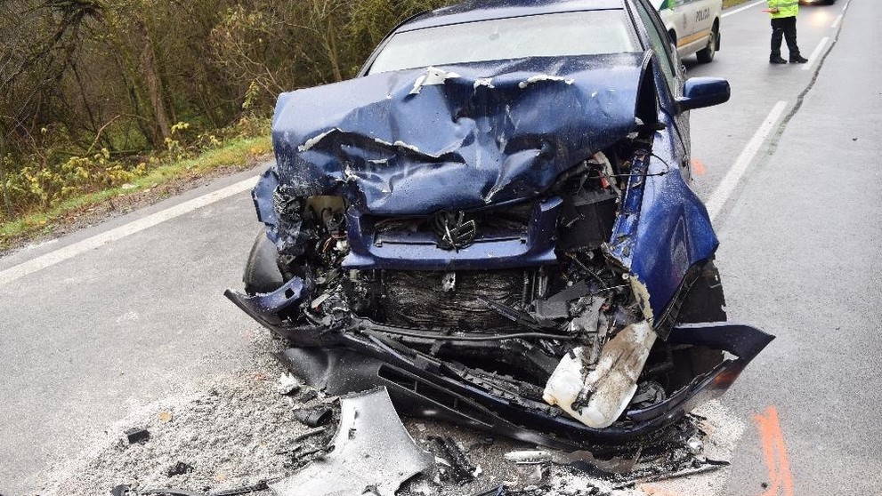 Vážna nehoda pri Brezne.