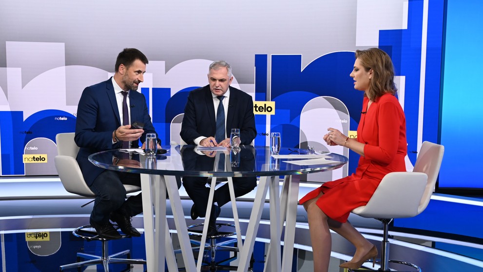 Hosťami relácie Na telo boli Roman Michelko a Marián Viskupič