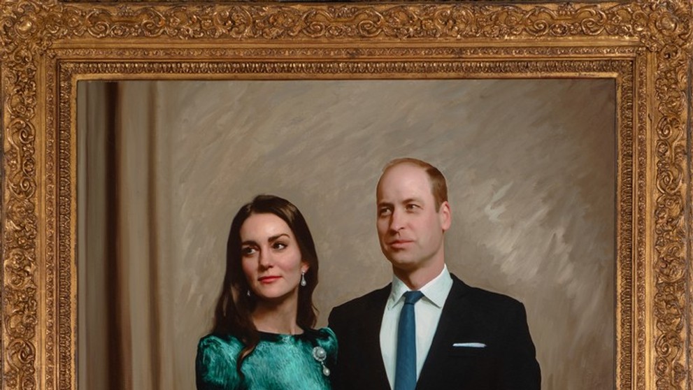 Portrét Williama a Kate
