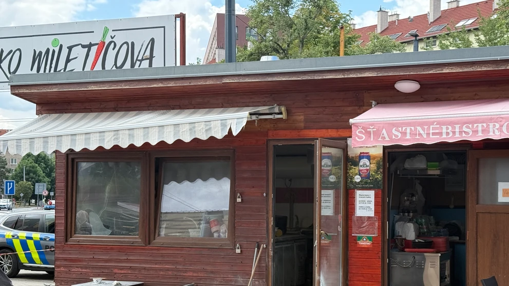 Výbuch na trhovisku Miletičova