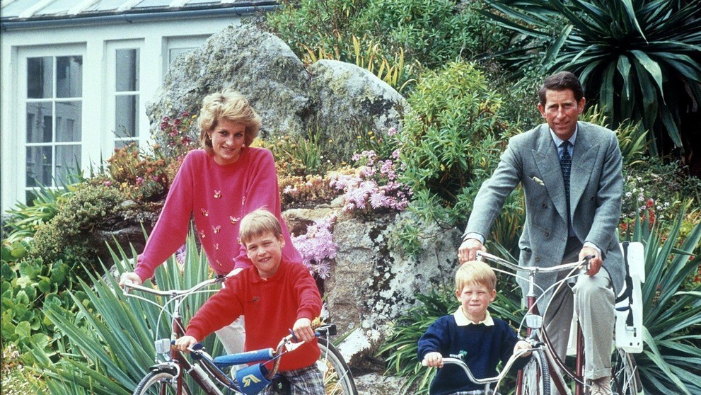William a Harry s rodičmi. 