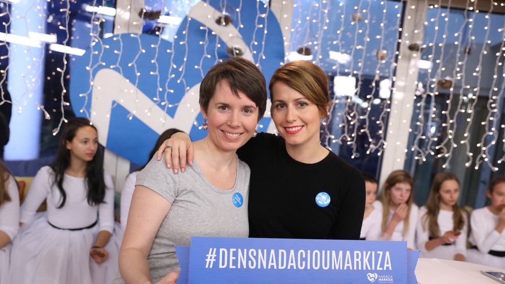 Zuzka Štelbaská a Danka Šinková. 