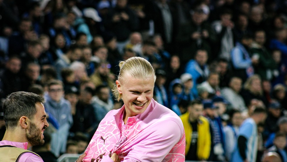 Rozcvička Manchestru City