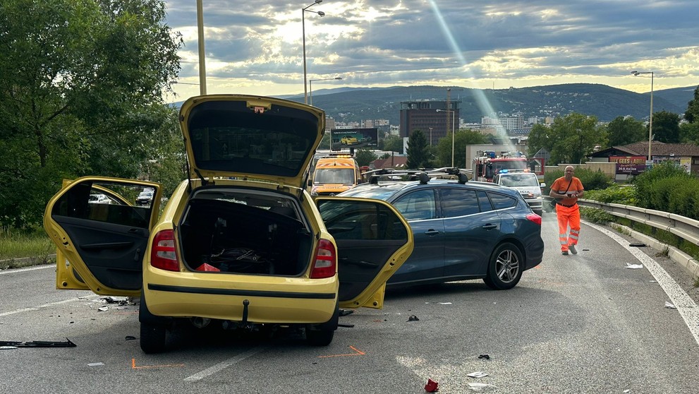 Vážna nehoda v Košiciach.