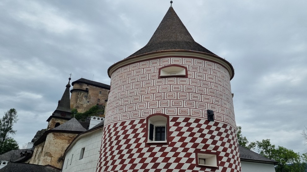 Na Oravskom hrade dokončili obnovu fasády Archívnej veže