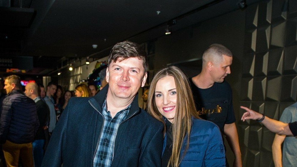 Andrej Bičan s priateľkou Miškou