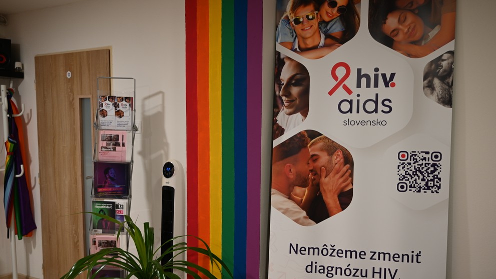 Priestory OZ HIV/AIDS Slovensko.