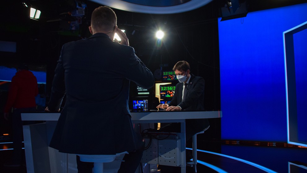 Eduard Heger v Na telo.