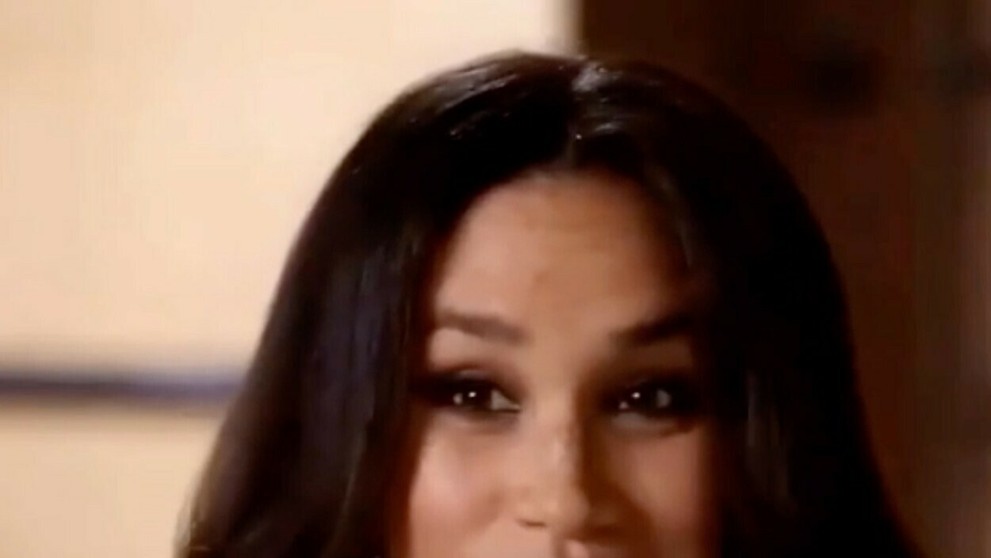 Meghan a Harry počas rozhovoru