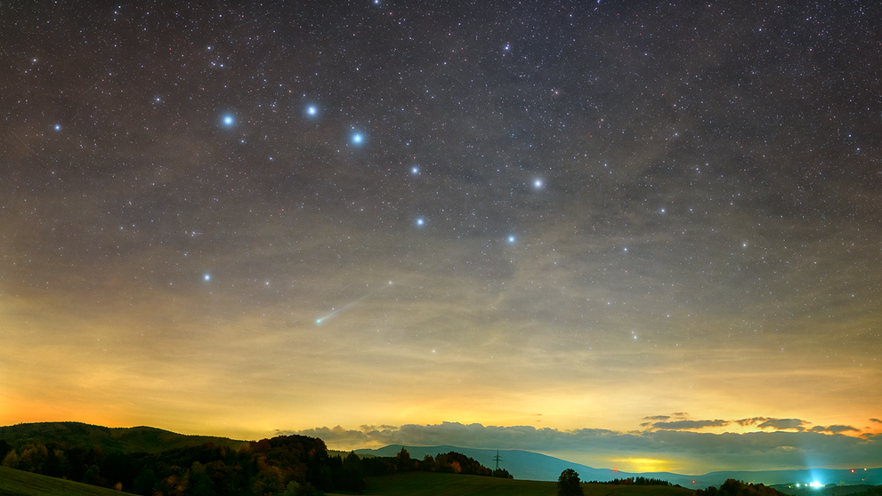 Na oblohe je teraz pozorovateľná kométa C/2025 A6 Lemmon.