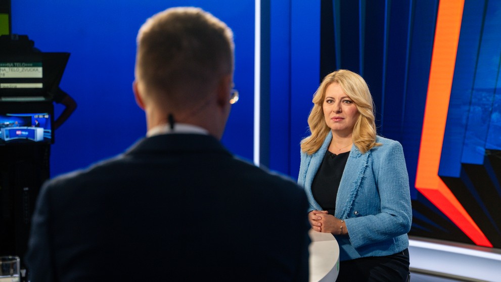 Prezidentka Zuzana Čaputová v Na telo