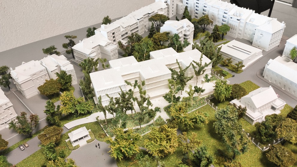 Vizualizácia novej budovy Úradu vlády SR