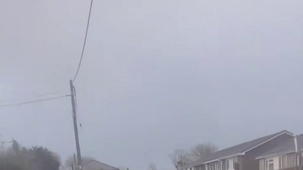 Tornádo v Quintrell Downs.