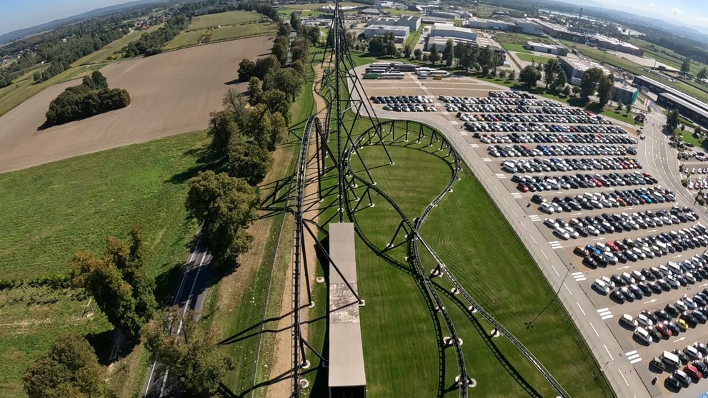 Horská dráha Hyperion v Energylandii