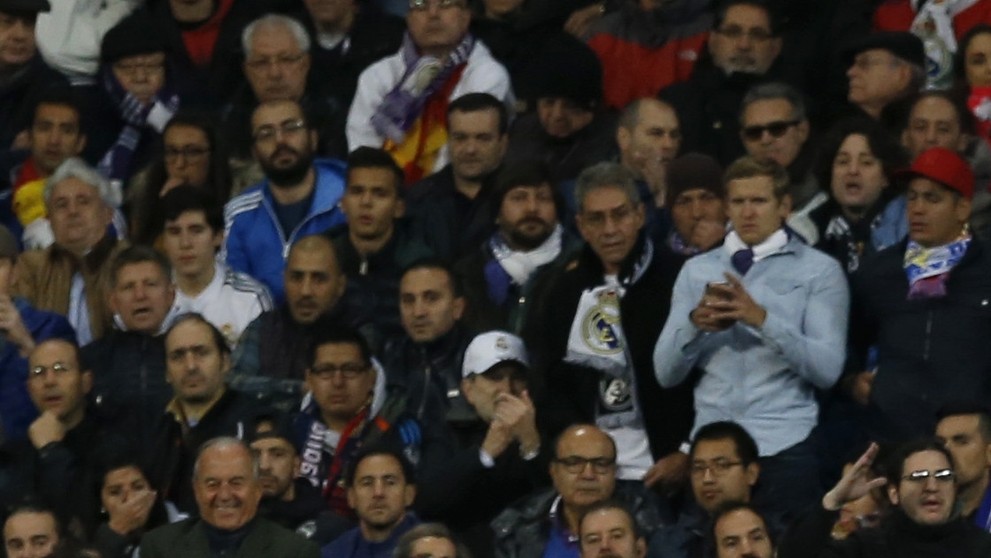 Neymar v zápase El Clasico.