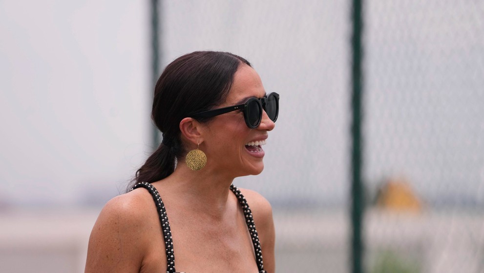 Meghan Markle na turné v Nigérii