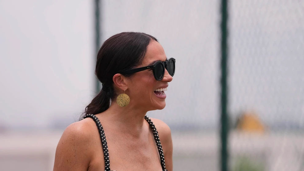 Meghan Markle na turné v Nigérii